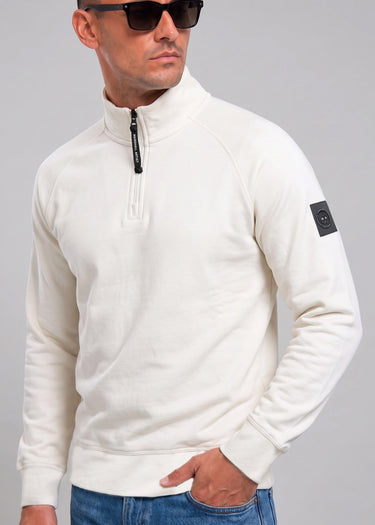 Siren quarter zip sweat - silver birch - 5