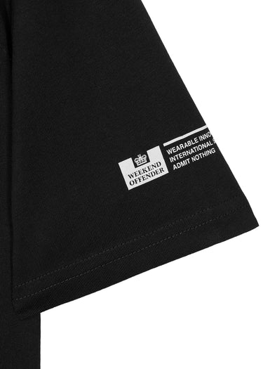 Weekend Offender T-shirts  Bonpensiero - black 