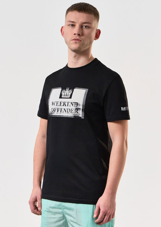 Weekend Offender T-shirts  Bonpensiero - black 