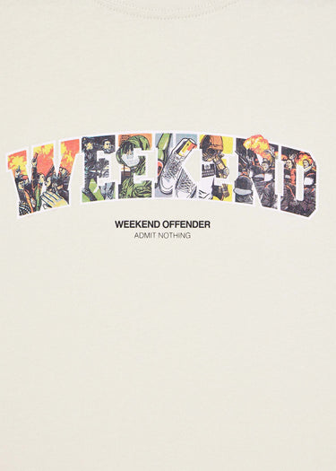 Weekend Offender T-shirts Saturday - calcium