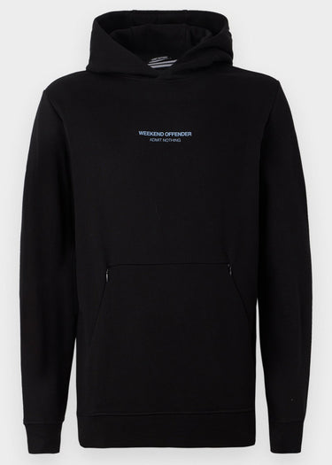 Weekend Offender Hoodies Cobain - black Blue Shadow