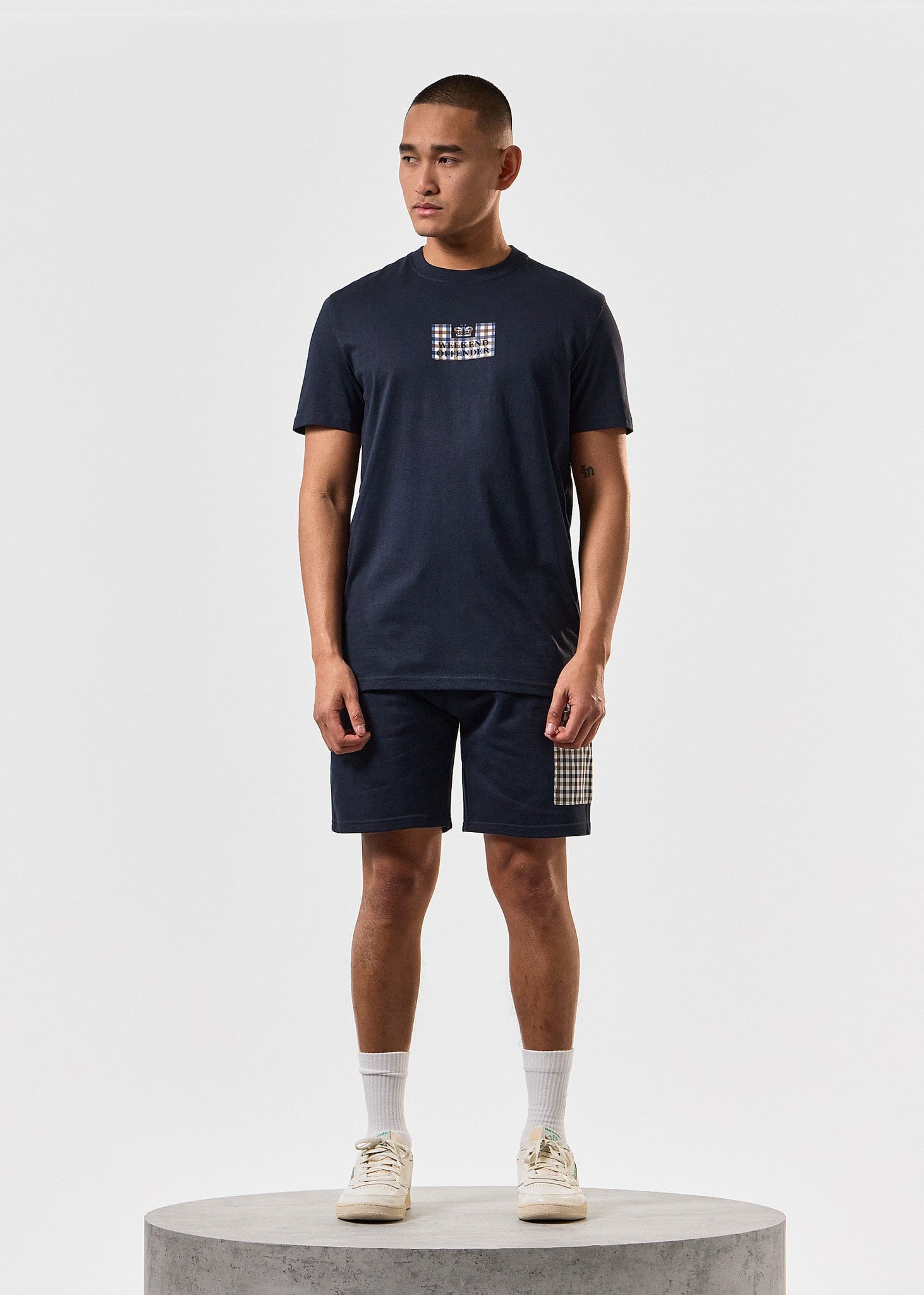 Weekend Offender T-shirts  Dygas - navy 