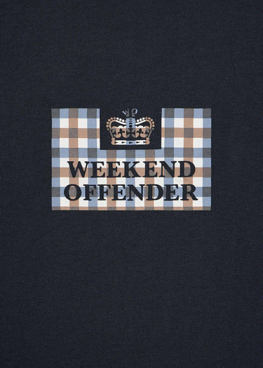 Weekend Offender T-shirts  Dygas - navy 