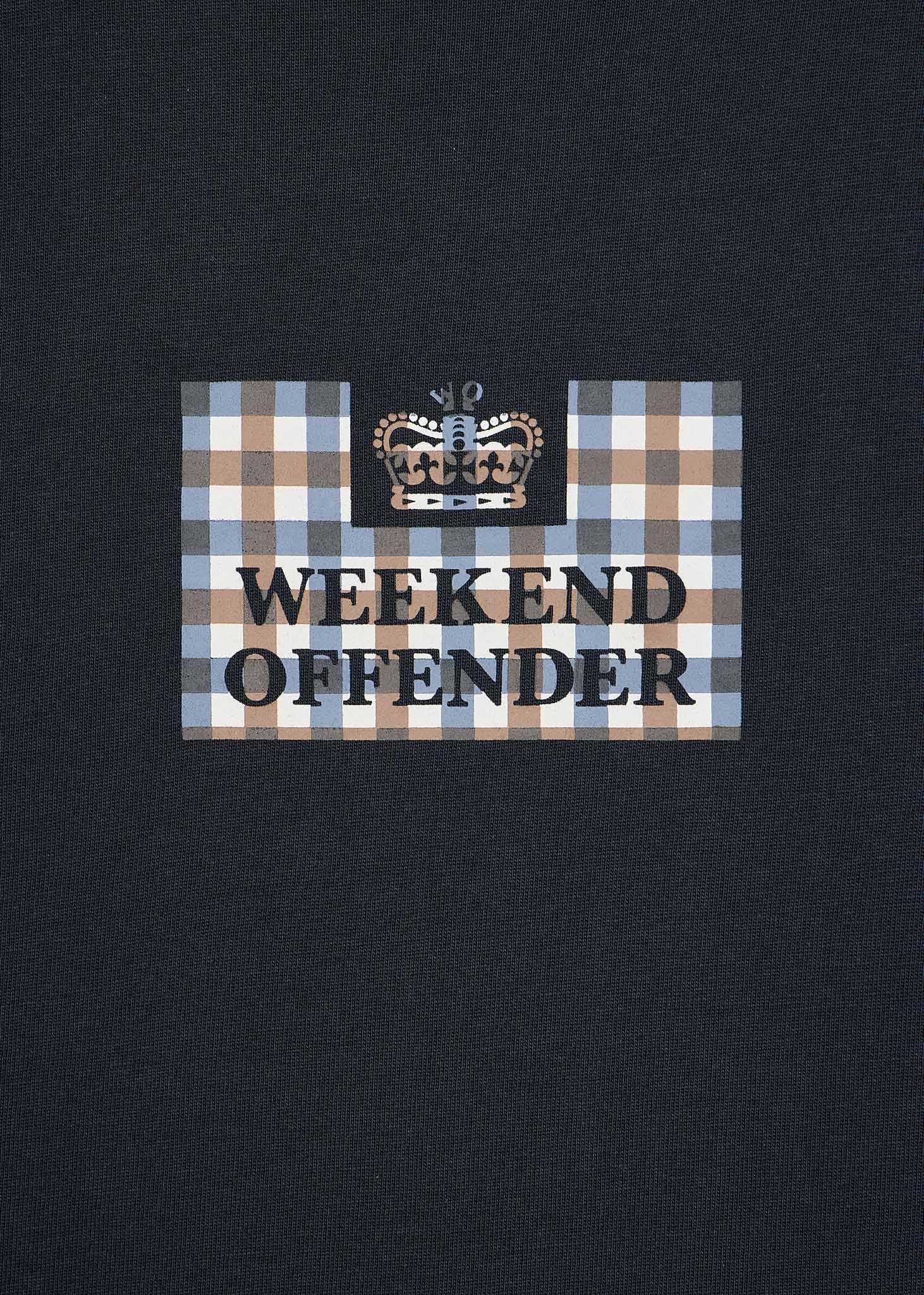 Weekend Offender T-shirts  Dygas - navy 