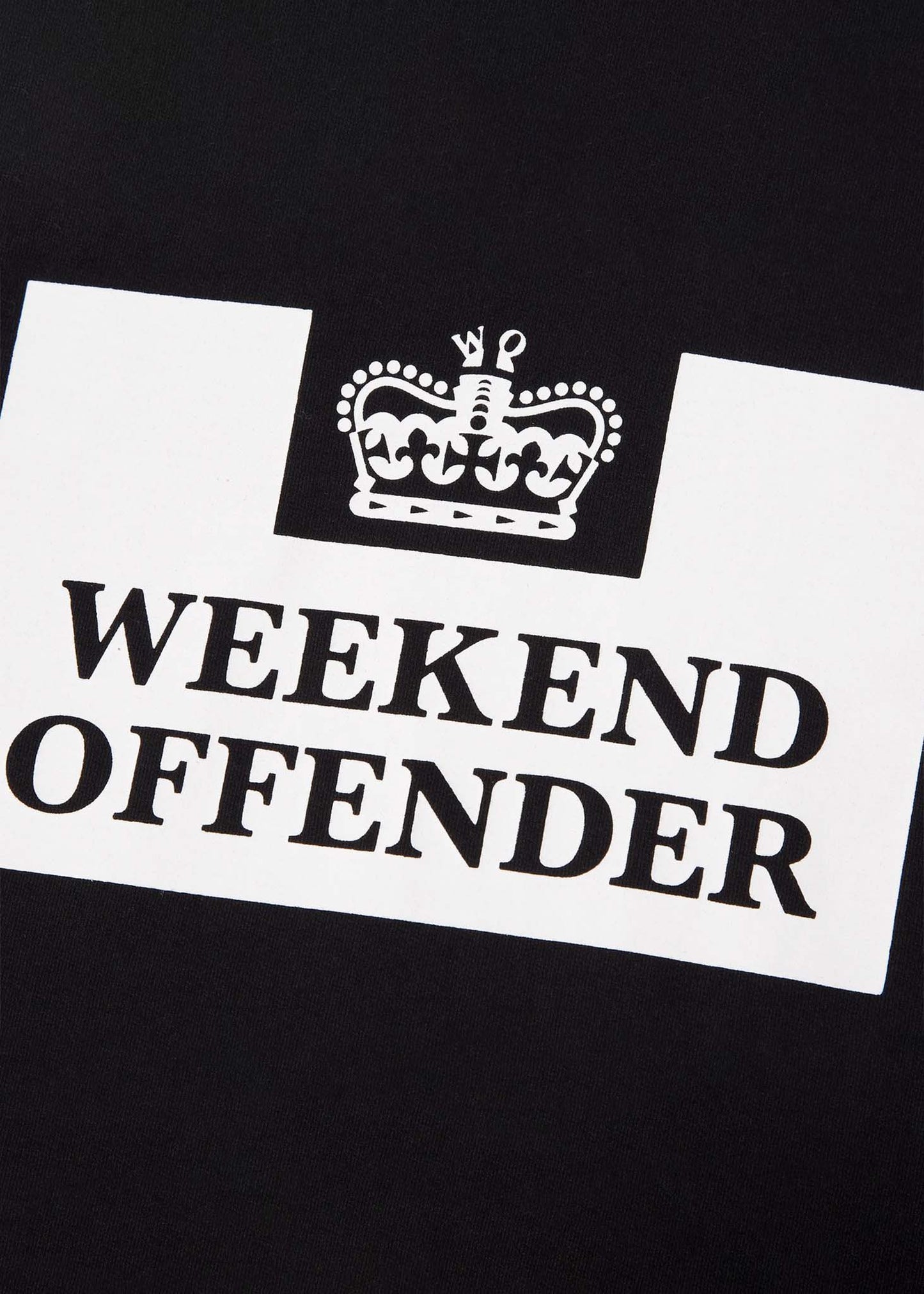 Weekend Offender Hoodies  HM service - black 