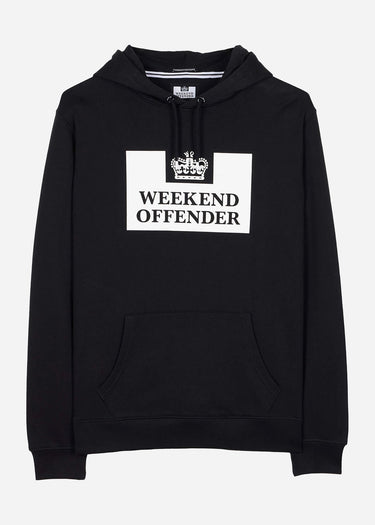 Weekend Offender Hoodies HM service hoodie - black