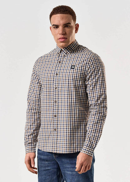 Weekend Offender Overhemden  Lisbon - mid house check 