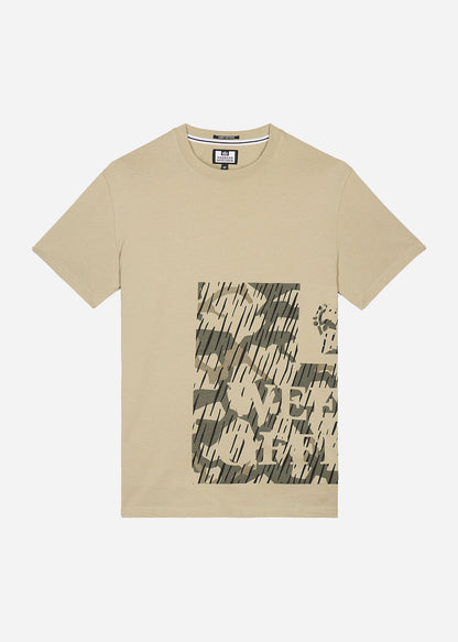 Weekend Offender T-shirts  Noosa camo - castle green rain camo 