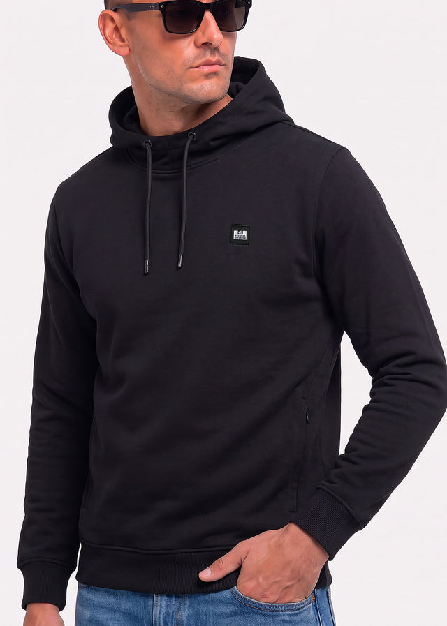 Weekend Offender Hoodies Ribbe - black