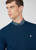 Ben Sherman Truien  B logo crew - marine 