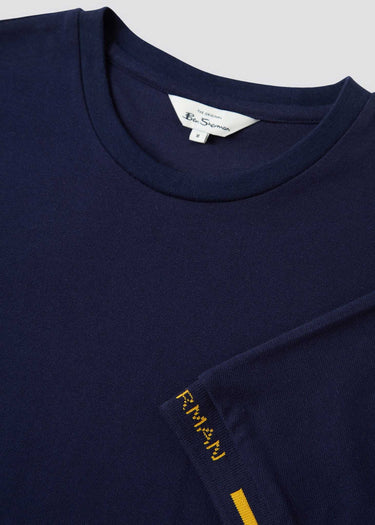 Ben Sherman T-shirts  Pique tee - marine 
