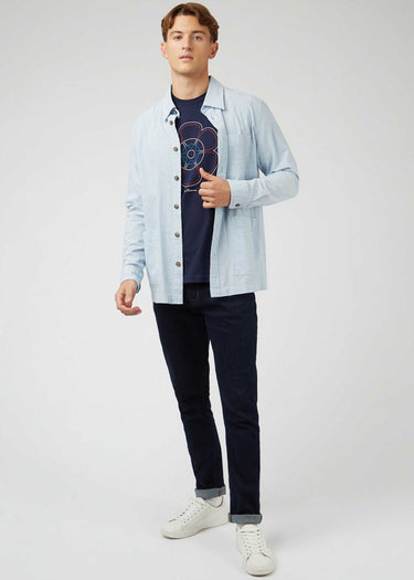 Ben Sherman T-shirts  60th anniversary tee - marine 