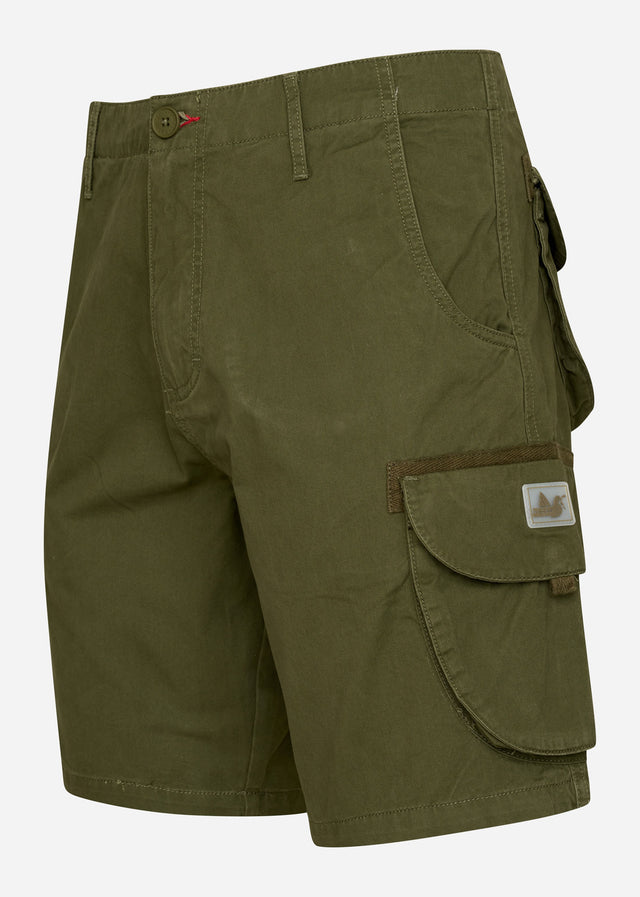 Peaceful Hooligan Shorts  Bunker shorts - khaki 