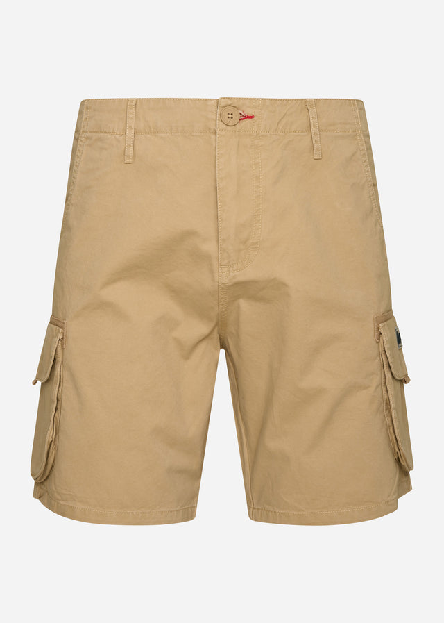 Peaceful Hooligan Shorts  Bunker shorts - stone 