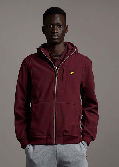 Lyle & Scott Jassen  Softshell jacket - burgundy 