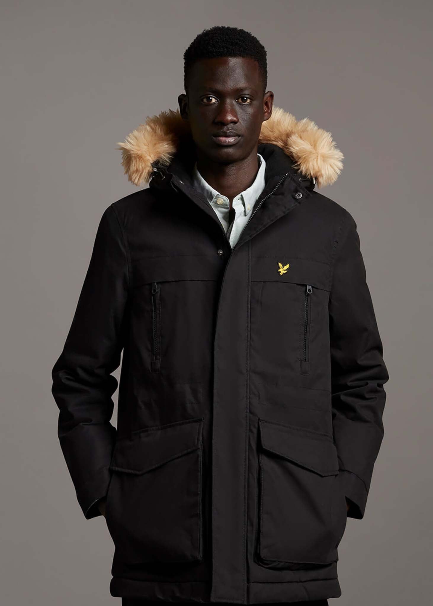 Lyle and scott winter weight parka hotsell