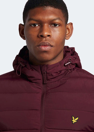 Lyle & Scott Jassen  Lightweight puffer jacket - burgundy 