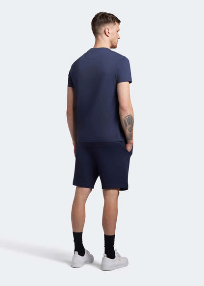 Lyle & Scott Korte Broeken  Sweat short - navy 