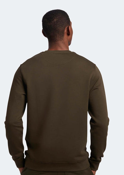 Lyle & Scott Truien  Crew neck sweatshirt - olive 