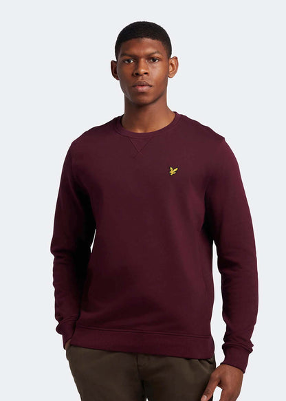 Lyle & Scott Truien  Crew neck sweatshirt - burgundy 