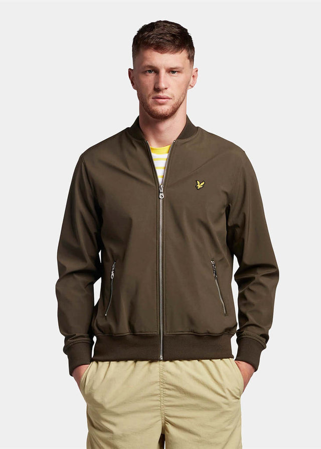 Lyle & Scott Jacken  Softshell bomber jacket - olive 
