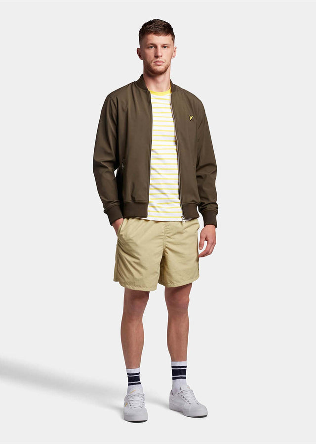 Lyle & Scott Jacken  Softshell bomber jacket - olive 