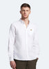 Lyle & Scott Overhemden  Light weight oxford shirt - white 