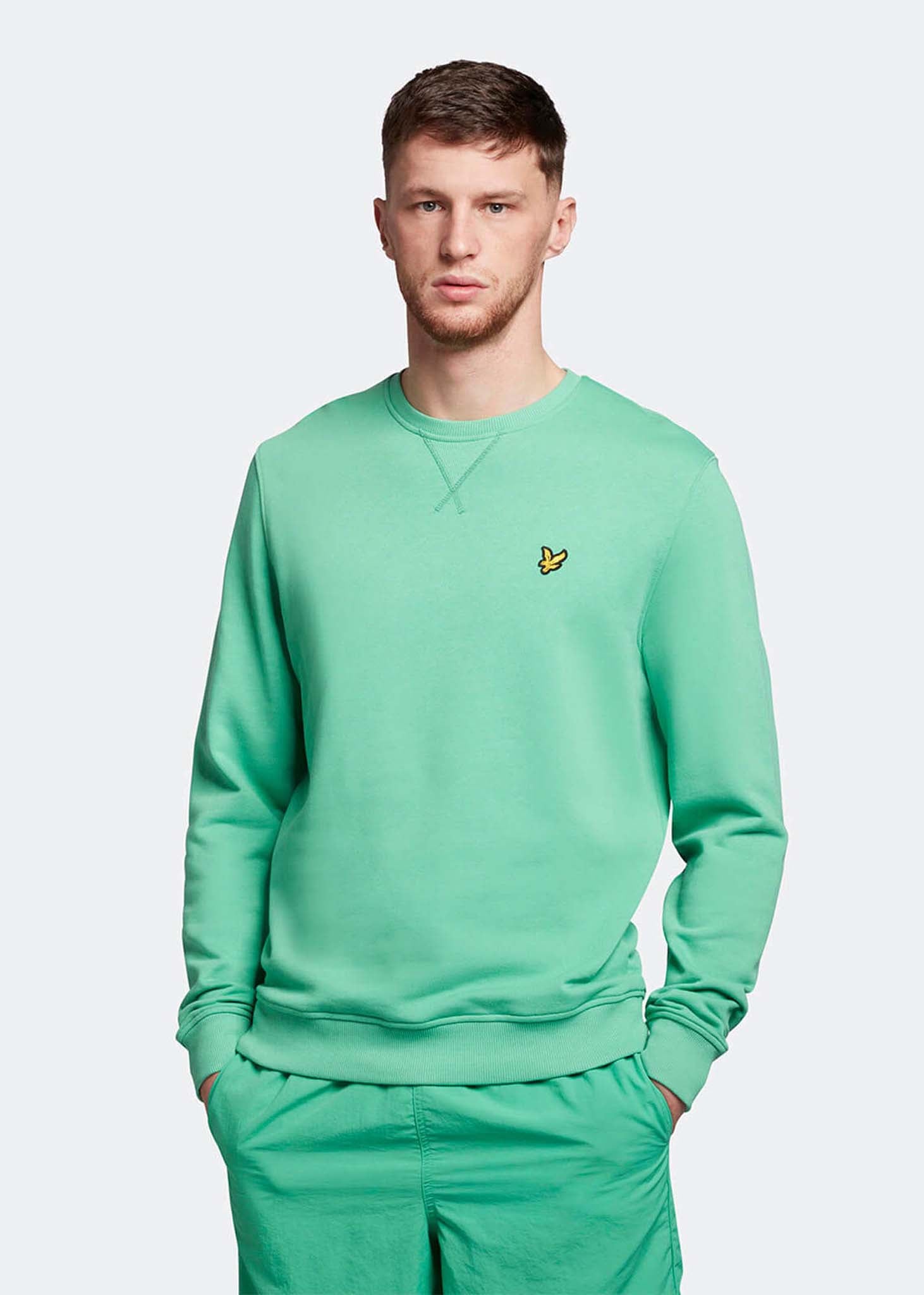 Lyle & Scott Truien  Crew neck sweatshirt - green glaze 