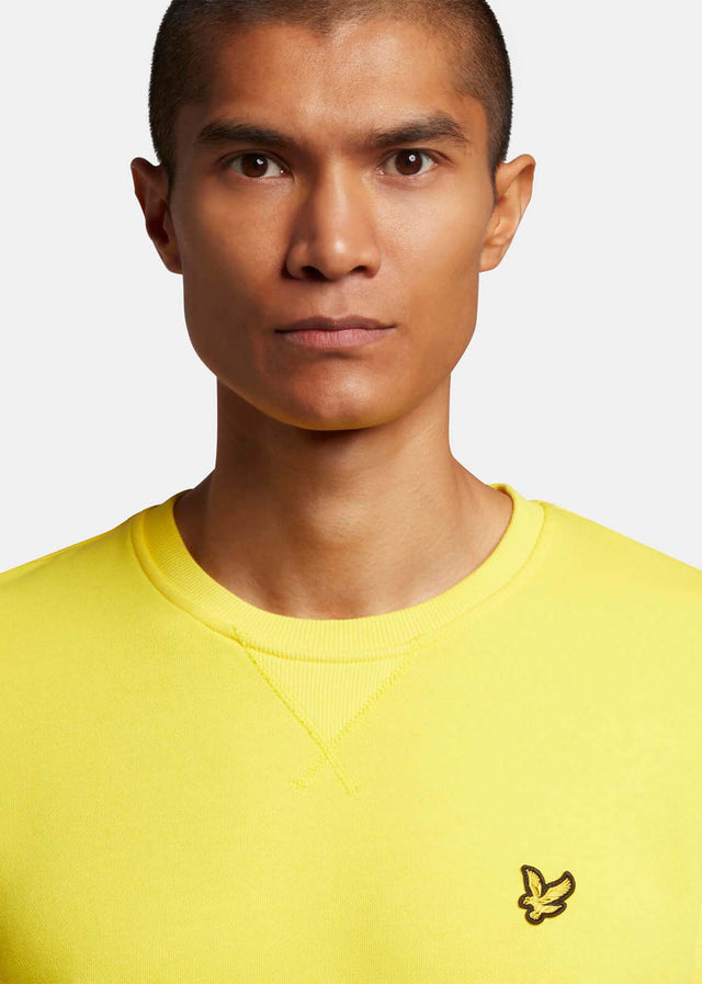 Lyle & Scott Pullover  Crew neck sweatshirt - sunshine yellow 