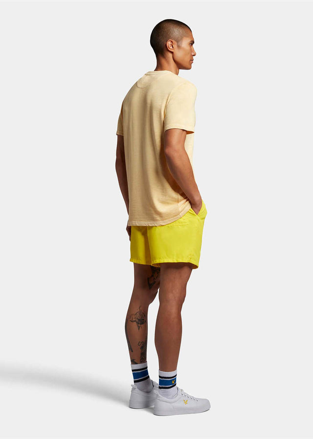 Lyle & Scott Badeshorts  Plain swimshort - sunshine yellow 