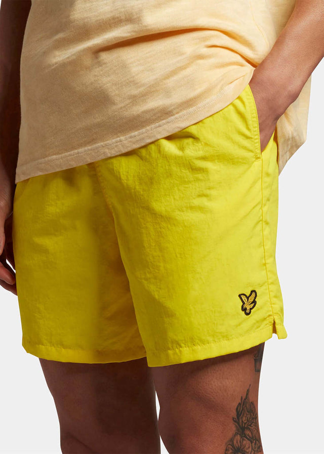 Lyle & Scott Badeshorts  Plain swimshort - sunshine yellow 