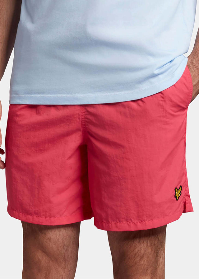 Lyle & Scott Badeshorts  Plain swimshort - electric pink 
