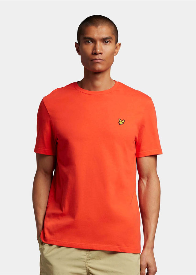 Lyle & Scott T-Shirts  Plain t-shirt - red flyer 