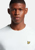 Lyle & Scott T-shirts  Plain t-shirt - ice 