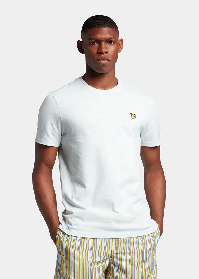 Lyle & Scott T-Shirts  Plain t-shirt - ice 