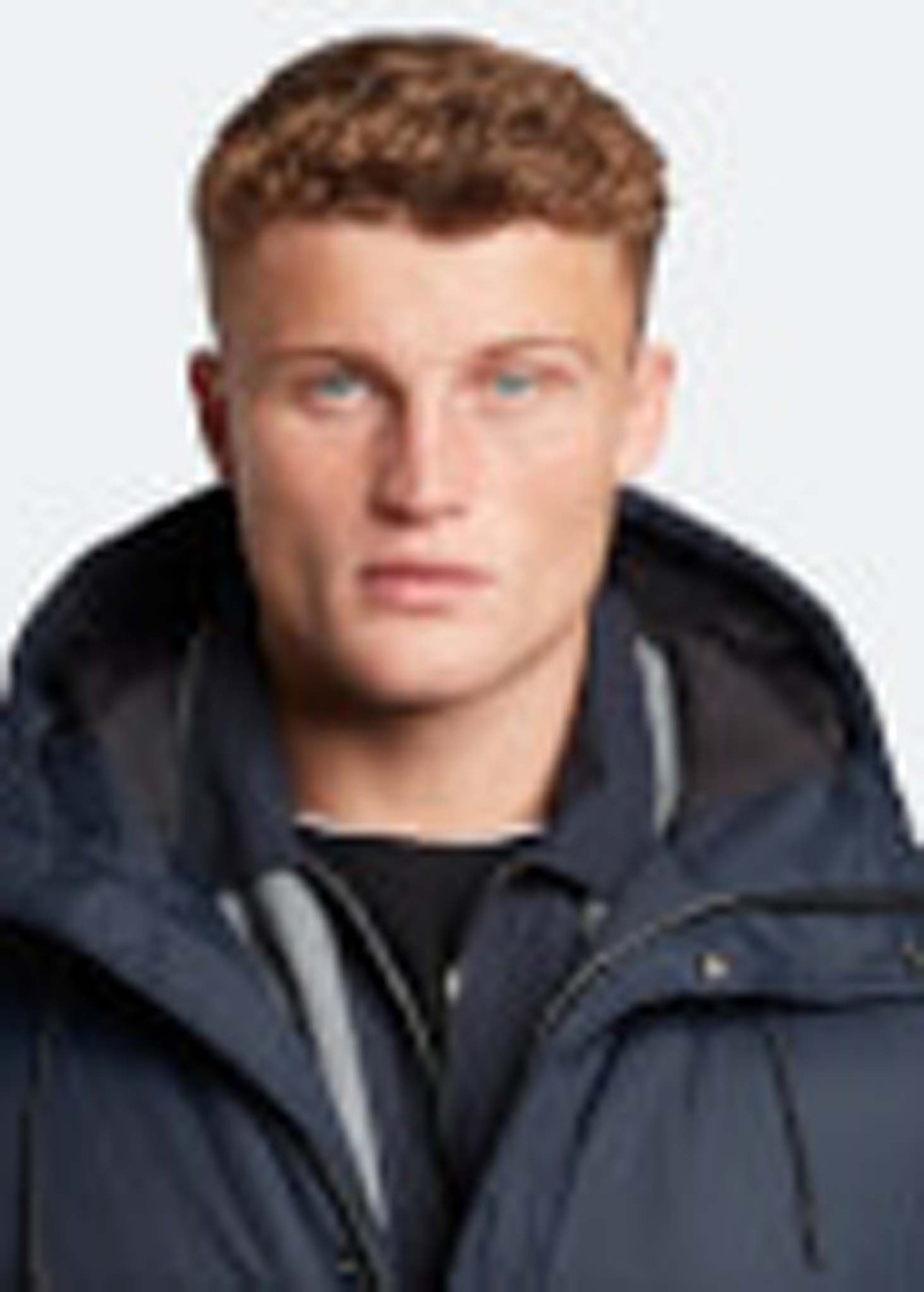 Lyle & Scott Jassen  Long line internal padded jacket - dark navy 