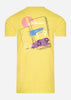 Ellesse T-shirts  Saigo tee - yellow 