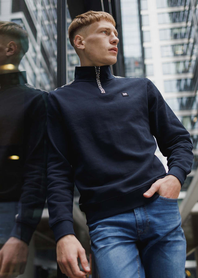 Weekend Offender Pullover  Miyako - navy 