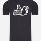 Peaceful Hooligan T-shirts  Outline t-shirt - navy 