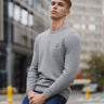 Lyle & Scott Truien  Merino crew jumper - mid grey marl 