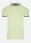 Fred Perry T-shirts  Twin tipped t-shirt - willow 