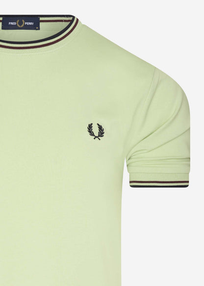 Fred Perry T-shirts  Twin tipped t-shirt - willow 