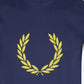 Fred Perry T-shirts  Print registration t-shirt - french navy 