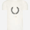 Fred Perry T-shirts  Print registration t-shirt - snow white 