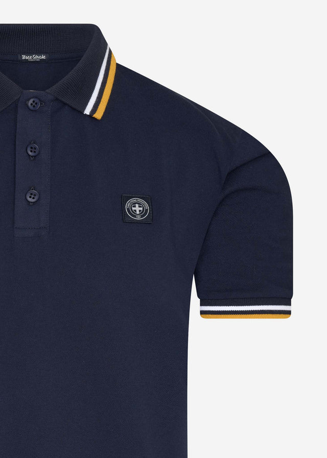 Three Stroke Poloshirts  The classic - navy polo 