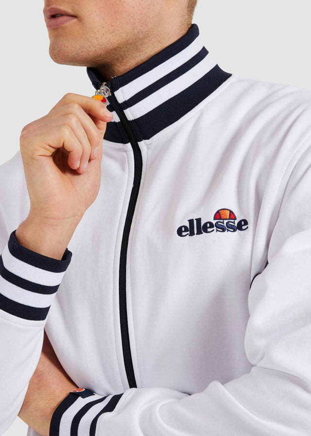 Ellesse Sweatjacken  Milano track top - white 
