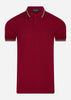 Fred Perry Polo's  Twin tipped fred perry shirt - claret french navy 