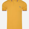 Fred Perry Polo's  Twin tipped fred perry shirt - dijon yellow 