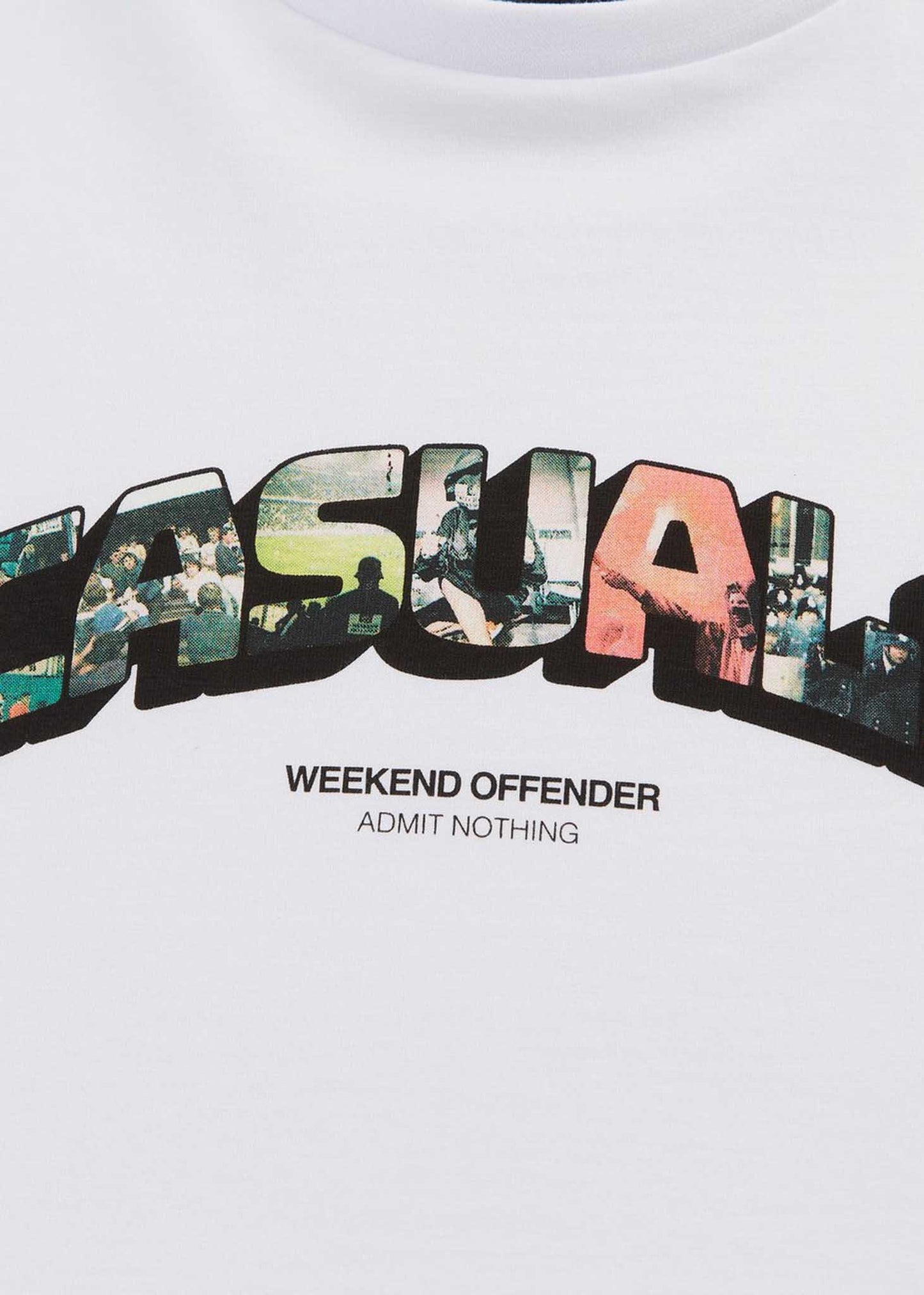 Weekend Offender T-shirts  Saturday - white 
