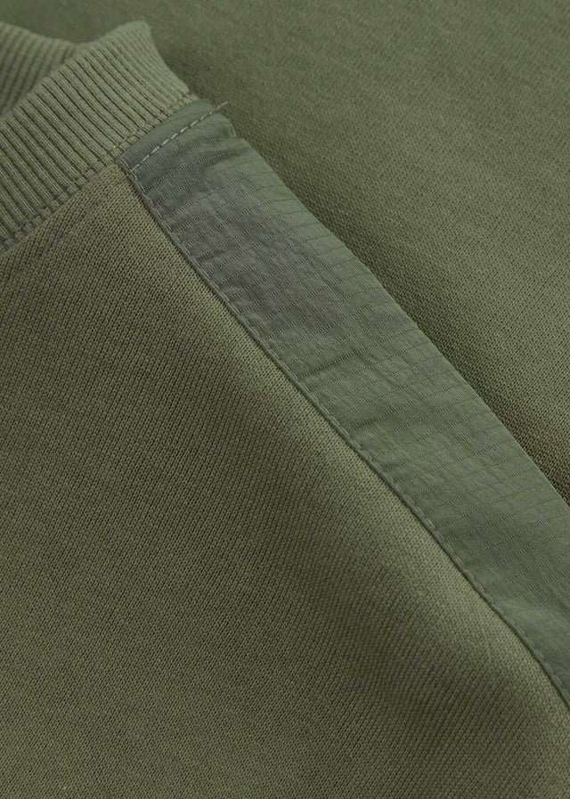 Weekend Offender Pullover  F bomb - green clay 